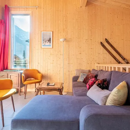 Chalet Family With Balcony In *