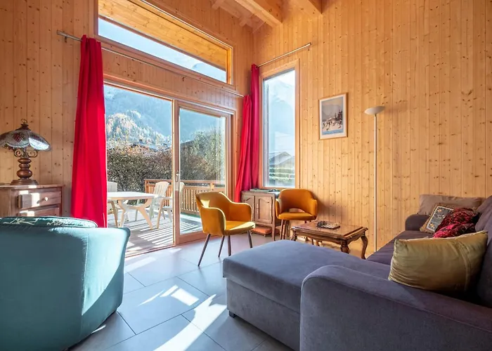 Chalet Family With Balcony In *