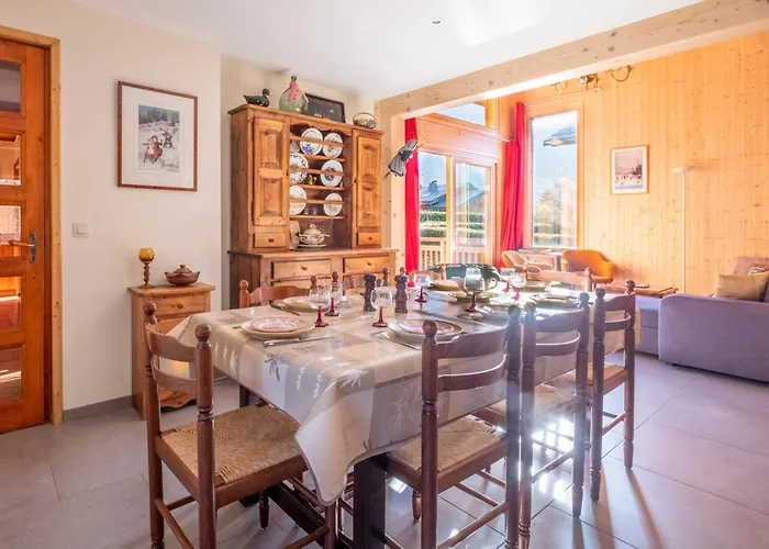 Chalet Family With Balcony In