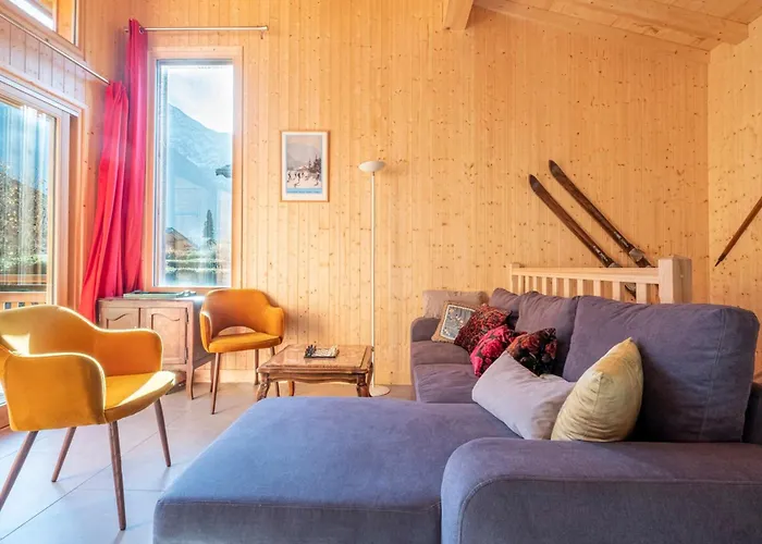 Chalet Family With Balcony In *