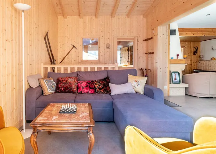 Family With Balcony In Chamonix