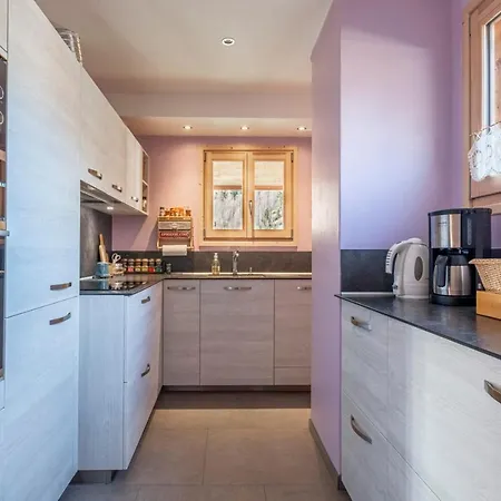 Chalet Family With Balcony In